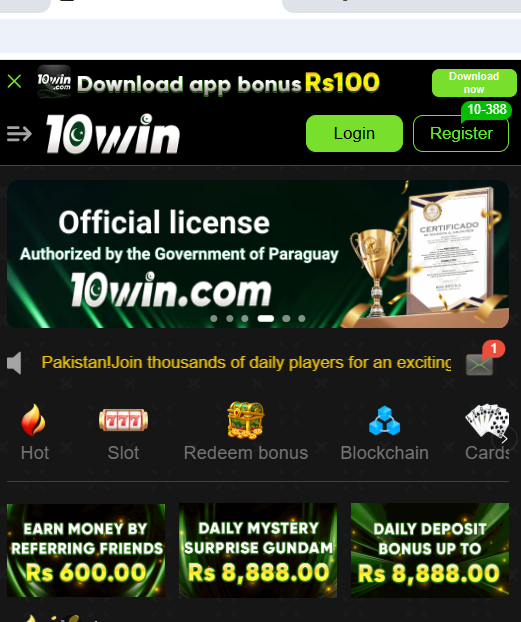 Download 10Win Game Download APK (Real Money App) For Android Official App Version 2.0 APK